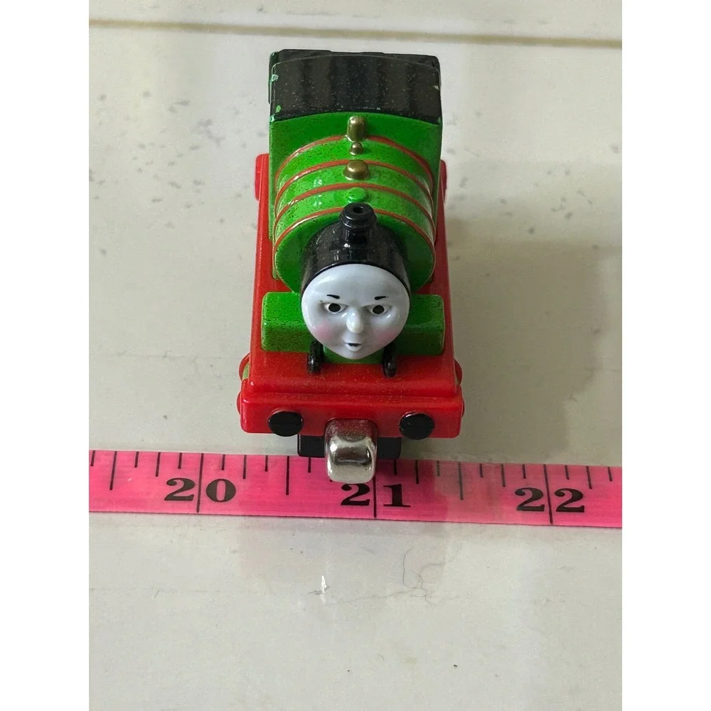 Thomas & Friends Take-n-Play Percy Hard At Work Die-Cast Engine T9140 Green No 6